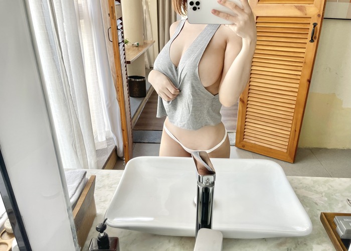 Multiple selfies - NSFW, Girls, Erotic, Boobs, Asian, Selfie, Sideboob, Longpost, No face