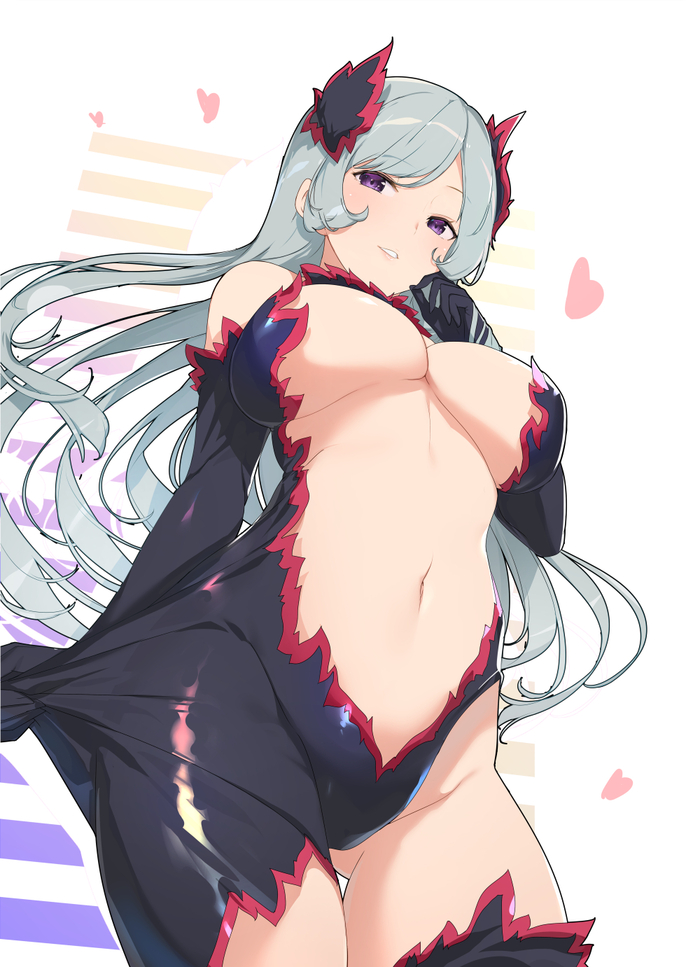 Freya - NSFW, Erotic, Boobs, Anime art, Girls, Anime, Danmachi, Hand-drawn erotica