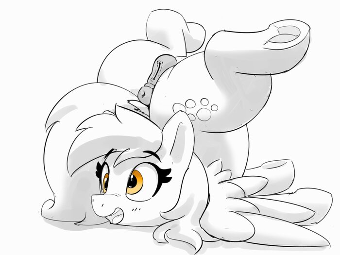 Minor accident - NSFW, My little pony, PonyArt, MLP Explicit, Derpy hooves, Pabbley, MLP anatomically correct