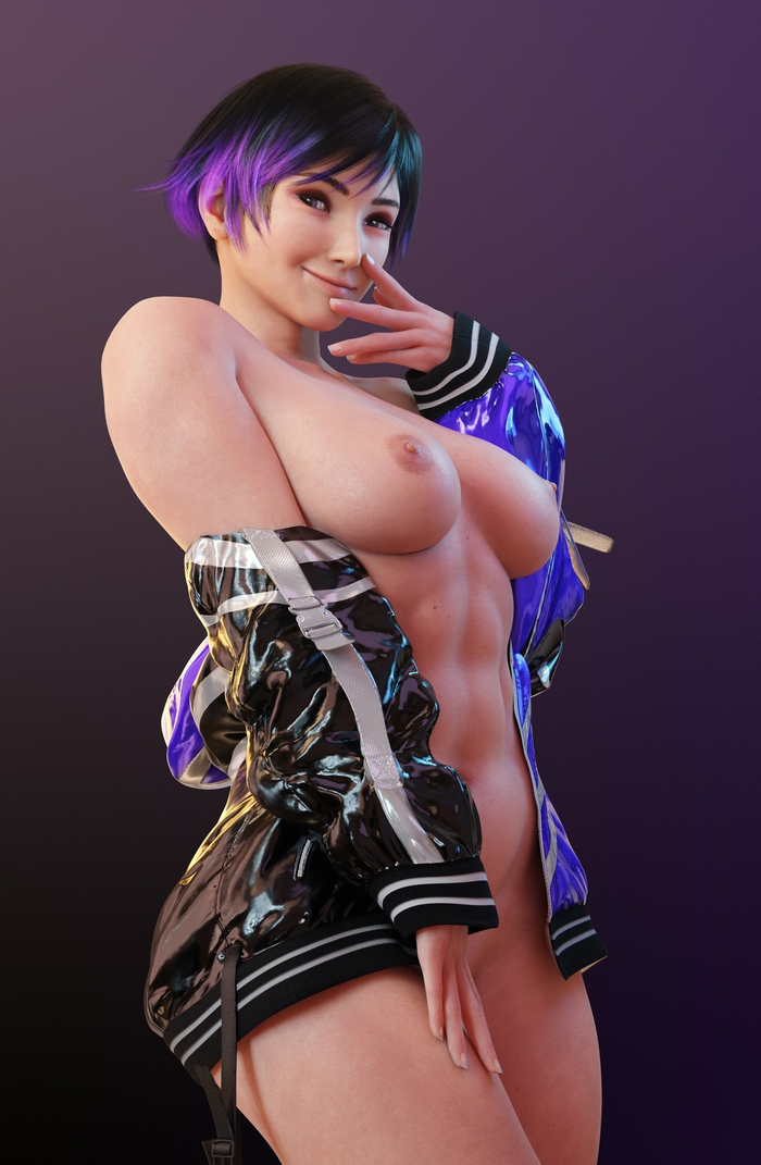 Reina - NSFW, Девушки, Арт, Игры, Эротика, 3D, Tekken, Reina, Batesz