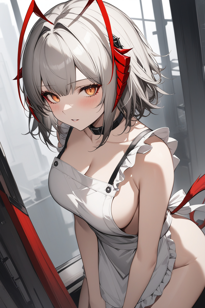 W (W) - NSFW, Anime art, Anime, Arknights, W (Arknights), Neural network art