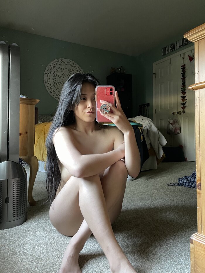Andiipoops - NSFW, Girls, Erotic, Boobs, Booty, Naked, Labia, Selfie, Without underwear, Mirror, Excitation, Legs, Hips, Feet, Clitoris, Asian, Sexuality, Longpost