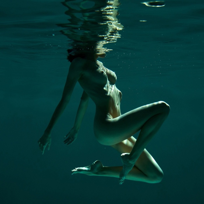 Irina Lozovaya - NSFW, Girls, Erotic, Boobs, Booty, Naked, Labia, Irina Lozovaya, Under the water, PHOTOSESSION, Without underwear, Pubes, Legs, Hips, Feet, Nipples, Waist, Brunette, beauty, Sexuality, Longpost