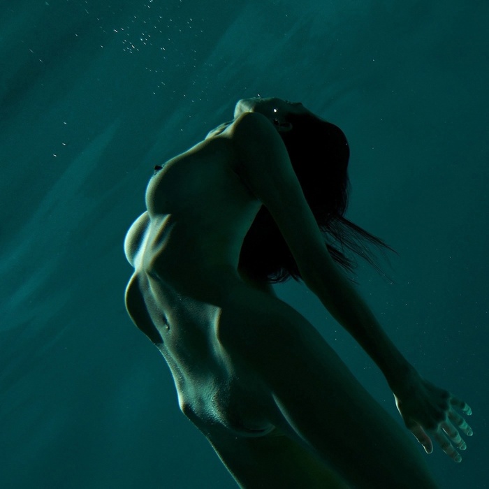 Irina Lozovaya - NSFW, Girls, Erotic, Boobs, Booty, Naked, Labia, Irina Lozovaya, Under the water, PHOTOSESSION, Without underwear, Pubes, Legs, Hips, Feet, Nipples, Waist, Brunette, beauty, Sexuality, Longpost