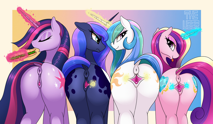 Choose any - NSFW, My little pony, MLP Explicit, Twilight sparkle, Princess luna, Princess celestia, Princess cadance