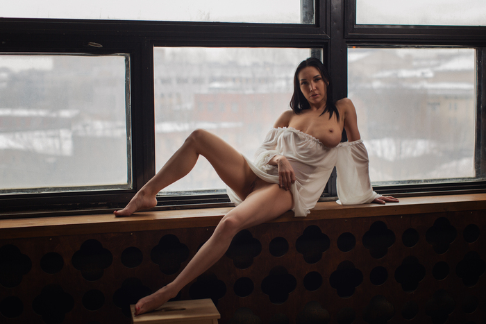 Kristina - NSFW, My, Erotic, Professional shooting, Boobs, Naked