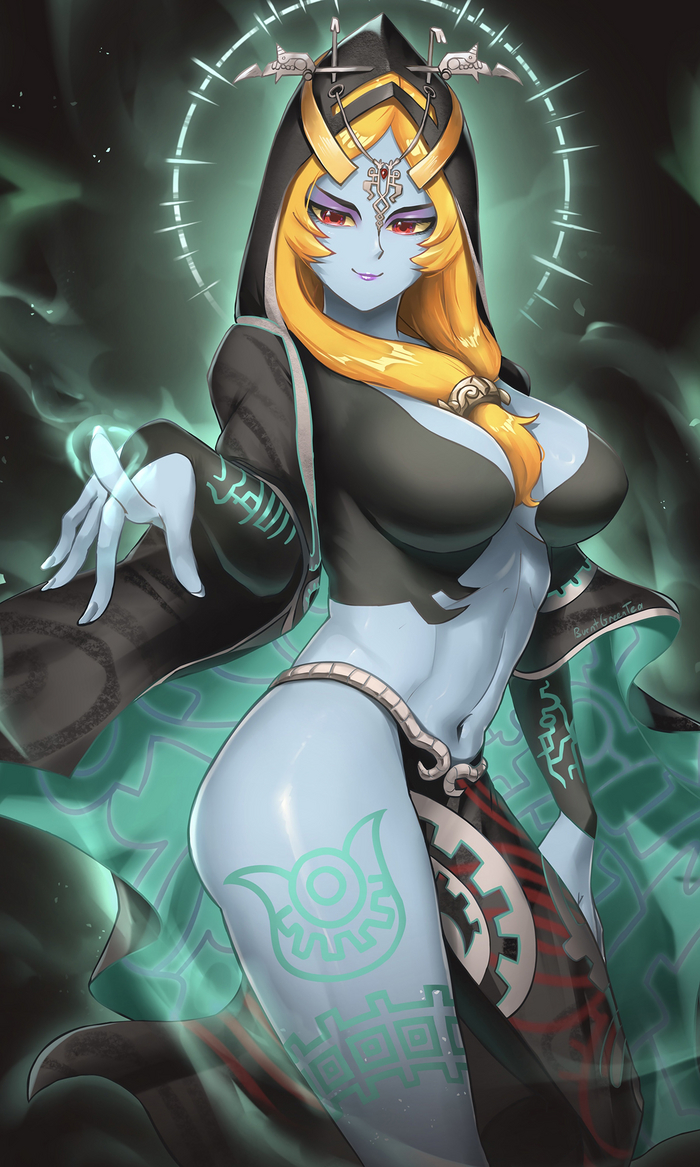 Midna - NSFW, Игры, Арт, Эротика, The Legend of Zelda, Midna