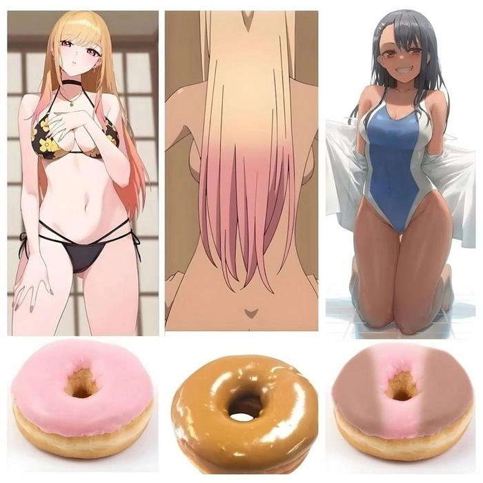 Sometimes it's hard to come up with a title for posts - NSFW, Anime, Anime memes, Sono Bisque Doll wa Koi wo Suru, Ijiranaide Nagatoro-san, Marin Kitagawa, Hayase nagatoro, Swimsuit