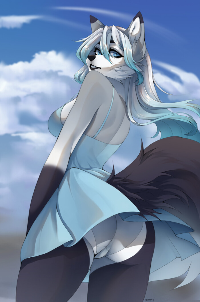 Juno - NSFW, Furry, Anthro, Art, Yiff, Furotica, Furry canine, Cheudl, Longpost