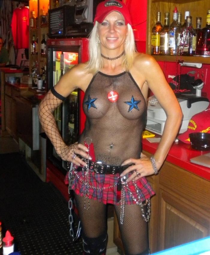 If your wife suddenly asks why you spend so long in a bar, never say what kind of bartender it is - NSFW, Sexuality, Girls, Erotic, Blonde, Boobs, Stomach, Hips, Underwear, Sexy costume, Net, Piercing, Girl with tattoo, MILF, Helping animals, Animal shelter, The strength of the Peekaboo, Bodystocking