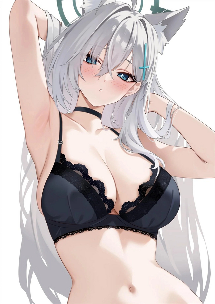 Shiroko - NSFW, Anime, Anime art, Blue archive, Shiroko Terror