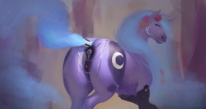 Принцесса Снов - NSFW, My Little Pony, PonyArt, MLP Explicit, MLP anatomically correct, MLP Носочки, Princess Luna