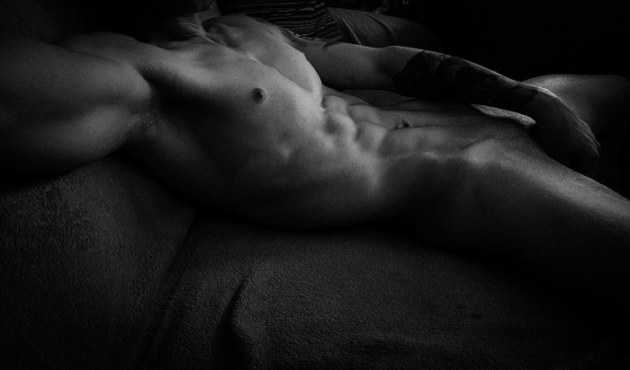 I found photos - NSFW, My, Playgirl, Press, Male torso, Naked guy, Author's male erotica, Drishch, Good morning, Athletic body