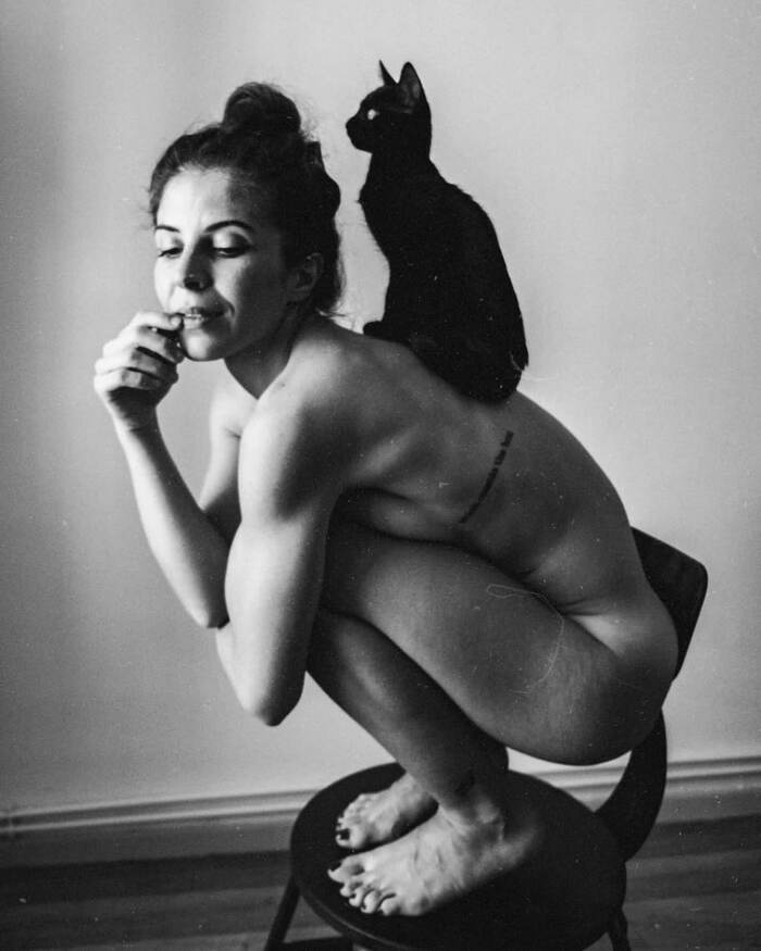 Photographer Claire PICHEYRE - NSFW, Girls, Erotic, The photo, Telegram (link), Longpost