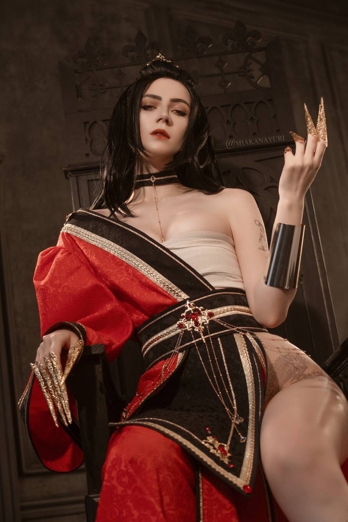 Azula (Miakanayuri) - NSFW, The photo, Cosplay, Cosplayers, Boobs, Booty, Azula, Avatar: The Legend of Aang, Erotic, Longpost