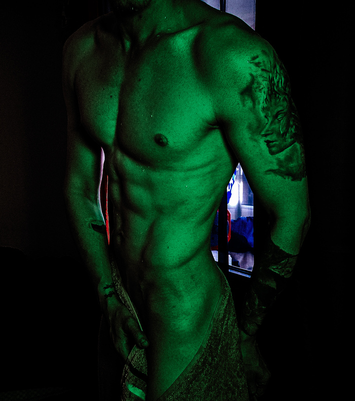 RGB - NSFW, My, Playgirl, Drishch, Press, Author's male erotica, Male torso, Athletic body, Naked guy, Torso, Naked torso, Naked, Longpost