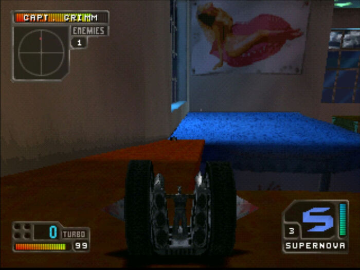 Twisted Metal 4. Level 4 Bedroom - NSFW, My, Characters (edit), Humor, Movies, Games, Digital, Twisted Metal, Shooter, Race for survival, Computer graphics