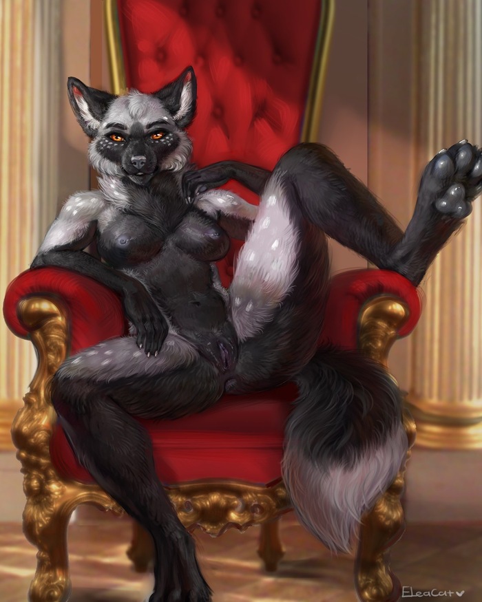 Queen - NSFW, Furry, Anthro, Art, Yiff, Furotica, Furry wolf, Eleacat