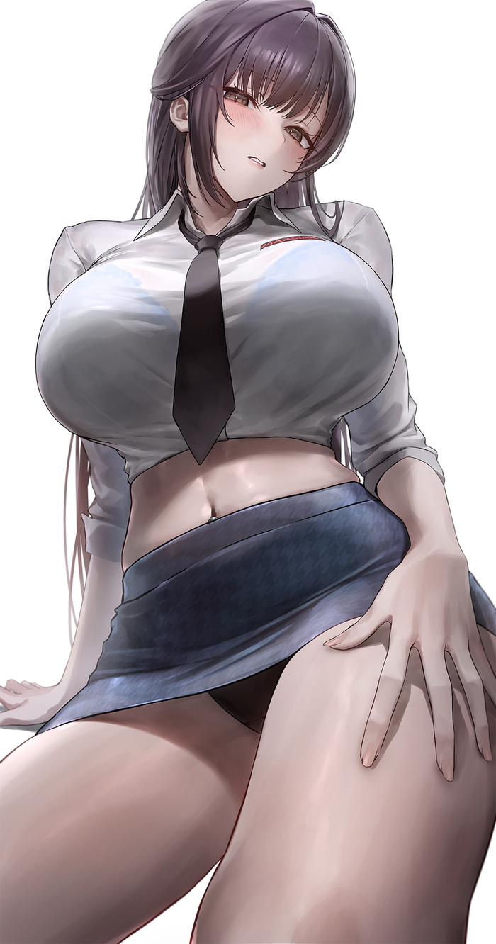 Marciana - NSFW, Art, Anime art, Anime, Goddess of victory: nikke, Marciana (Nikke), Pantsu, Games, Erotic, Hand-drawn erotica