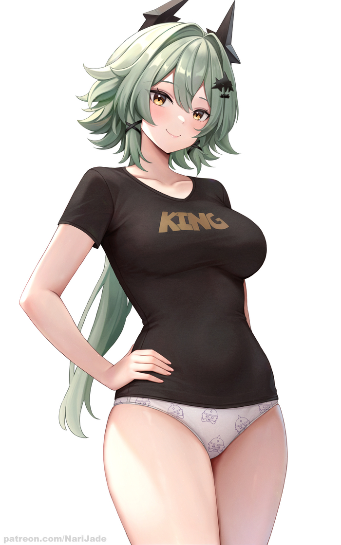 King - NSFW, Anime Art, Аниме, Zenless Zone Zero, Caesar King (zzz), Панцу