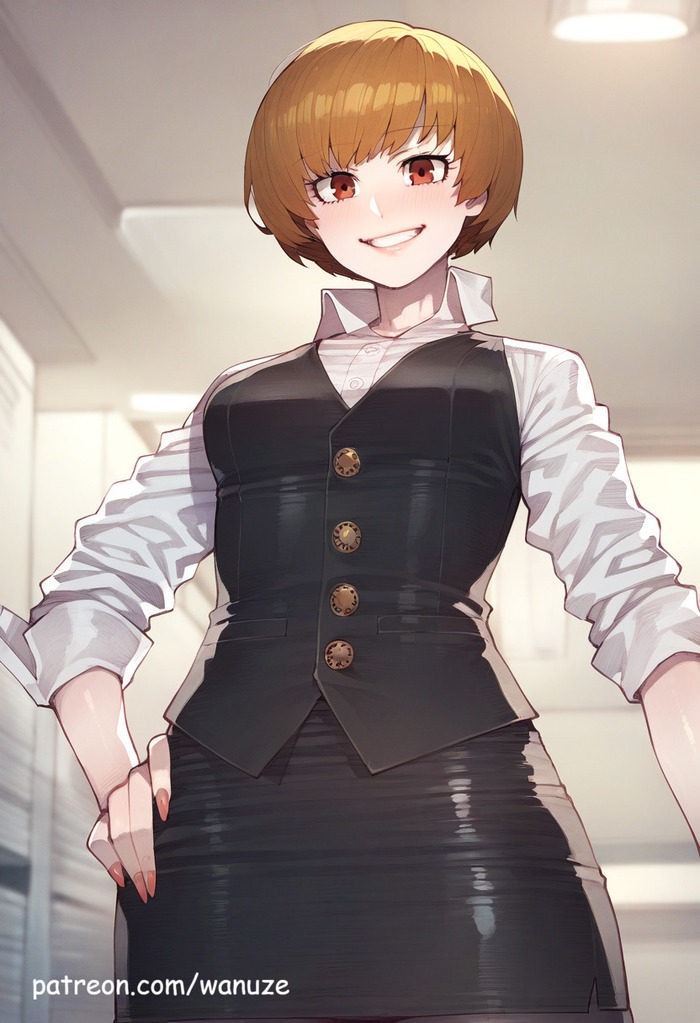 Office ladies - NSFW, Art, Anime, Anime art, Hand-drawn erotica, Erotic, Neural network art, Persona, Persona 3, Persona 4, Persona 5, Chie Satonaka, Amagi Yukiko, Kujikawa Rise, Mitsuru Kirijo, Yamagishi fuuka, Ann takamaki, Niijima Makoto, Takemi Tae, Longpost