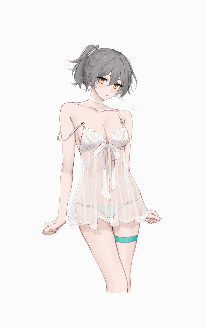 Night gown - 18+, Anime Art, Honkai: Star Rail, Stelle (Honkai: Star Rail), Feint721, NSFW