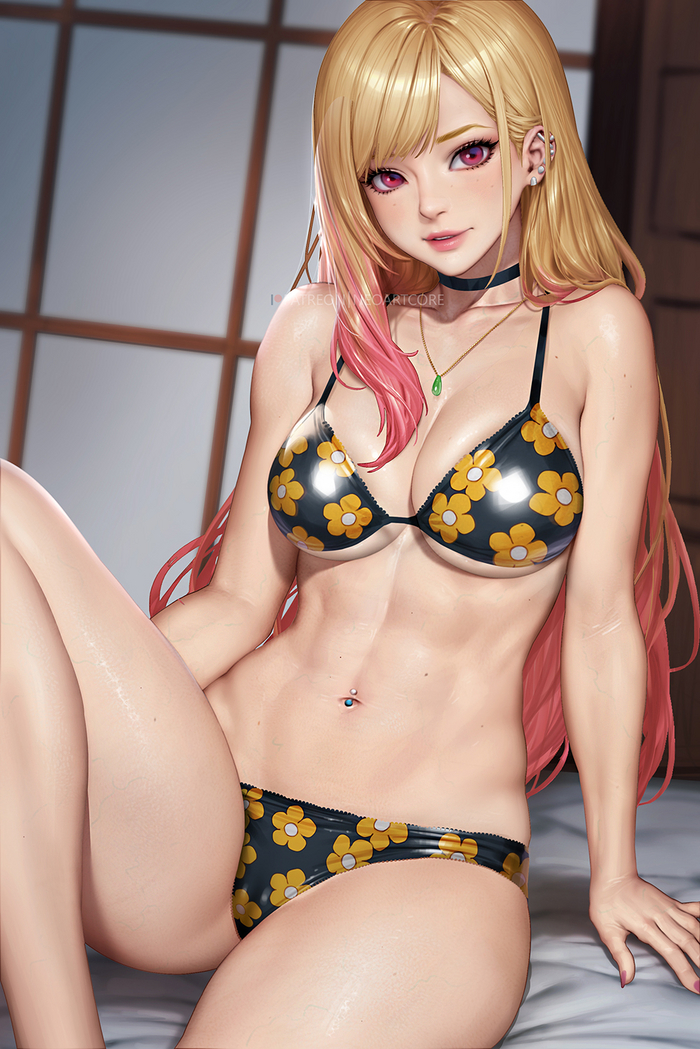 Continuation of the post Marin - 18+, Anime art, Anime, Sono Bisque Doll wa Koi wo Suru, Marin Kitagawa, Neoartcore, Reply to post, NSFW