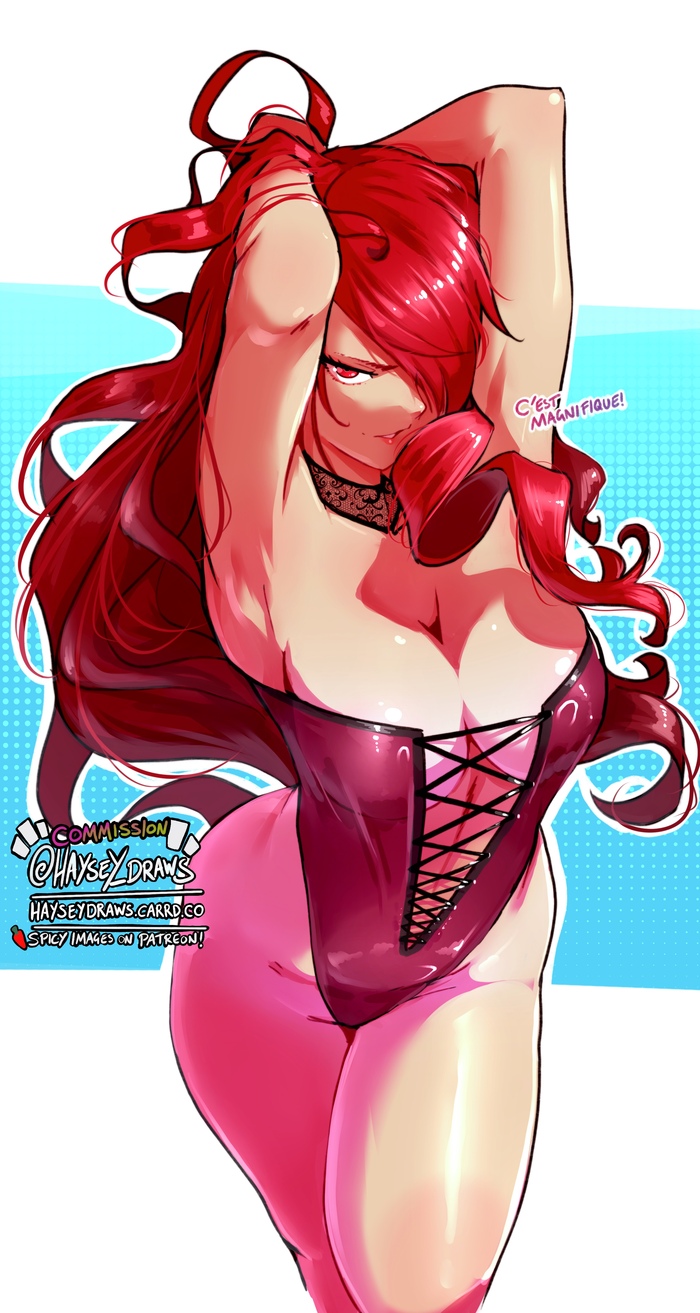 Post #12141255 - 18+, Haysey Draws, Art, Anime, Anime art, Hand-drawn erotica, Erotic, Persona, Persona 3, Mitsuru Kirijo, Game art, Games, NSFW