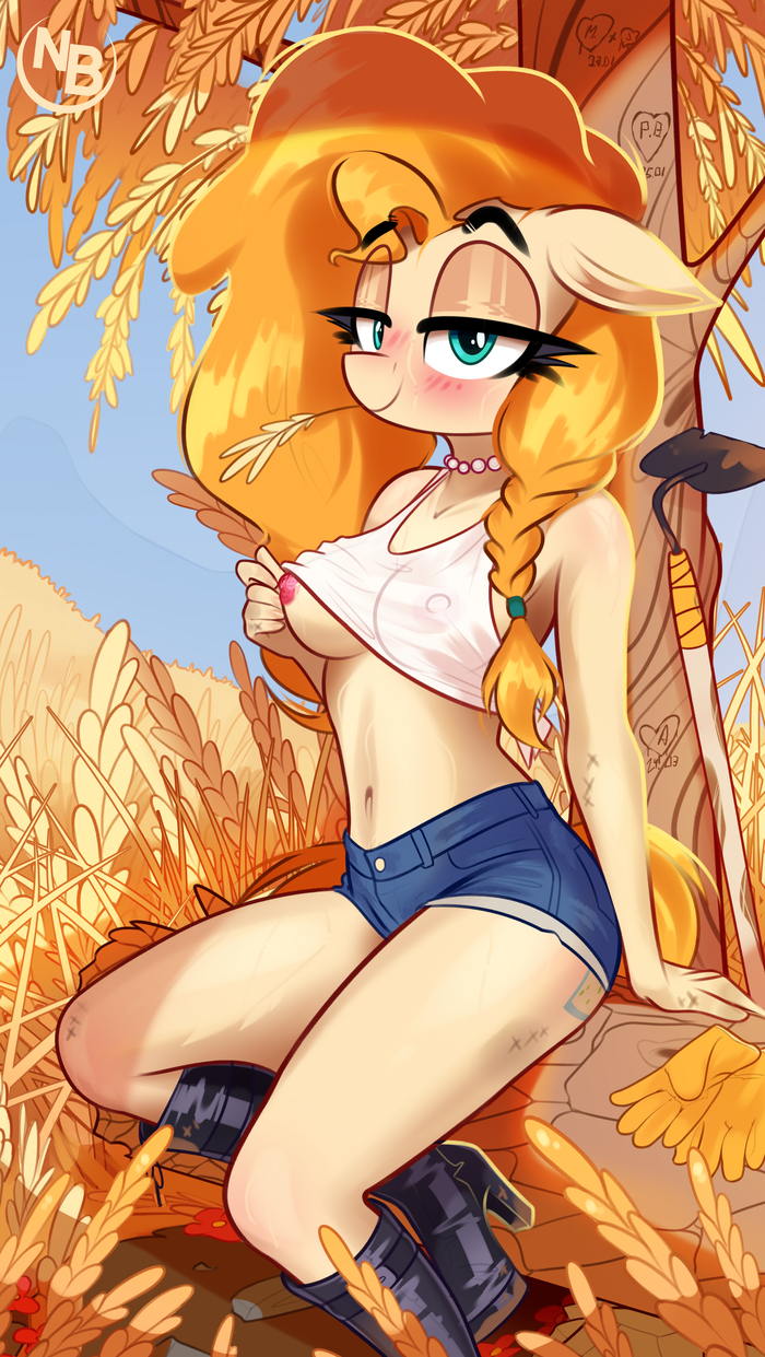 Oh, Mommy - 18+, My little pony, PonyArt, MLP Explicit, Bright Mac, Pear butter, Nevobaster, Anthro, NSFW