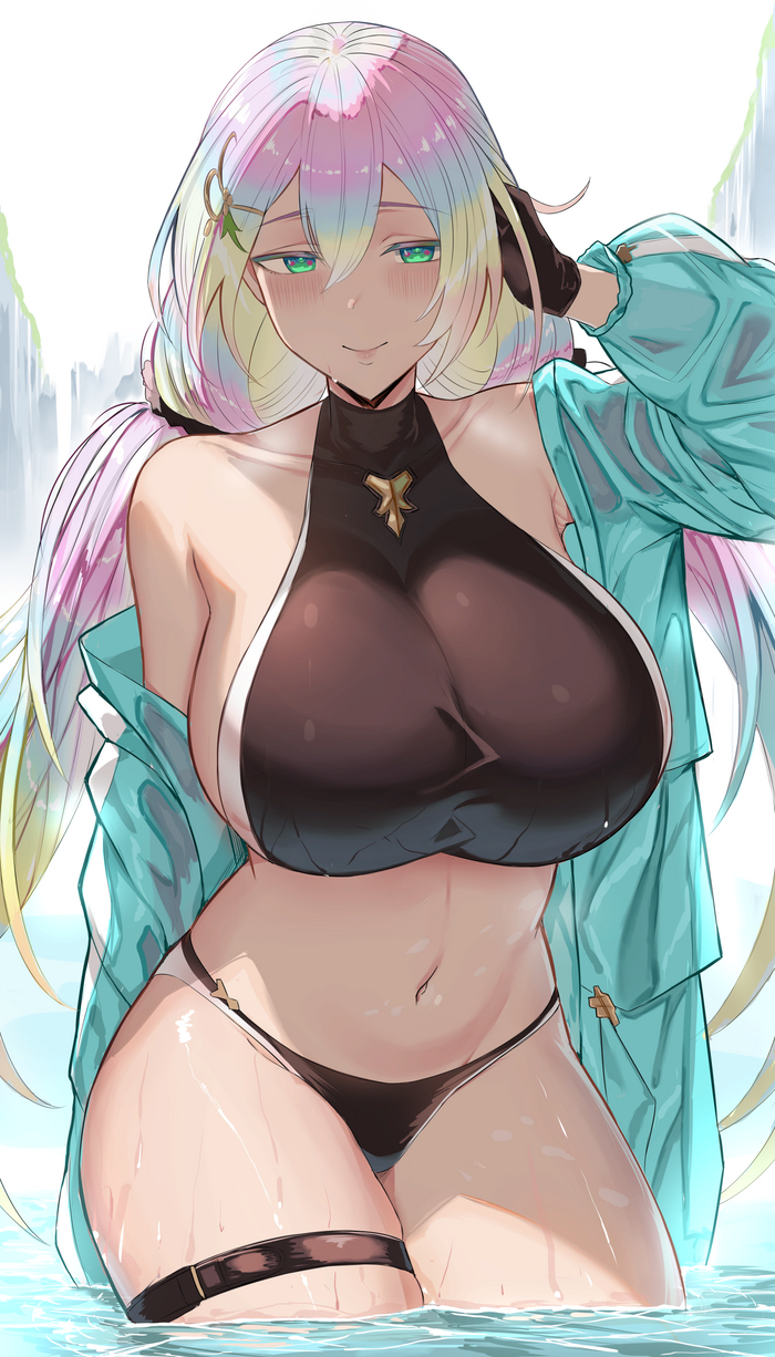 Cupitan - NSFW, Anime art, Anime, Granblue fantasy, Swimsuit