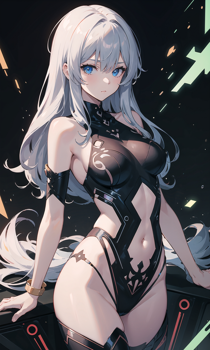 OC - NSFW, My, Anime, Anime art, Neural network art, Novelai