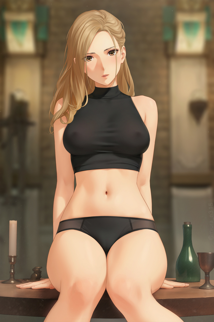 Kisara - NSFW, Anime art, Anime, Game art, Tales of Arise, Kisara, Miura-N315