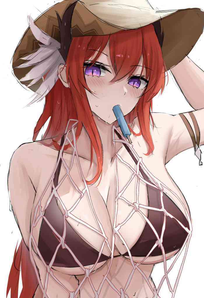 Arknights operators - NSFW, Anime art, Anime, Arknights, Surtr, Pozёmka, Ling, Amiya, Video, Longpost, Exusiai