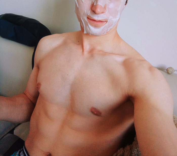 Mask:3 - NSFW, My, Playgirl, Author's male erotica, Press, Muscle, Torso